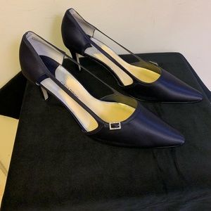 Classy Night on the Navy Blue 3 1/2 inch heels